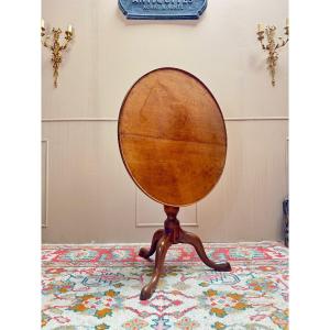 Louis XVI Mahogany Pedestal Table, 18th Century