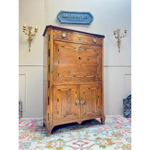 Louis XVI Period Walnut Secretary, 18th Century