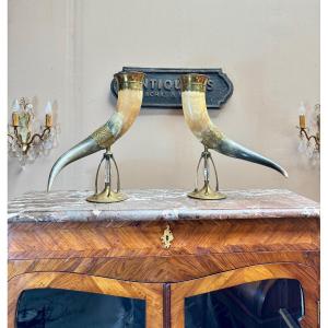 Pair Of 19th-century Cornucopias