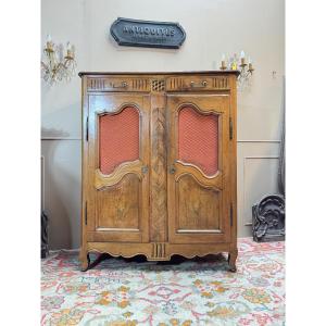 Louis XV Period Walnut Cabinet, 18th Century 