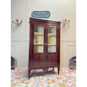 Louis XVI Period 18th Century Marquetry Display Case