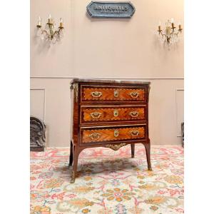 Schey Fidelys 18th-century Transitional Period Marquetry Chest Of Drawers