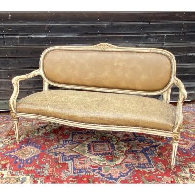 Bench Louis XVI Period XVIII Eme Siècle 