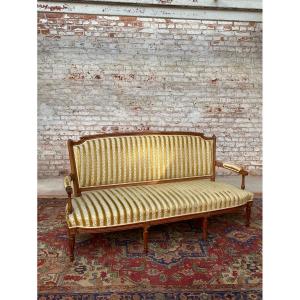 Louis XVI Period Beech Sofa XVIII Eme Century