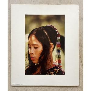 Large Photograph - Annie Reffet - Traditional T'boli Hairstyle - Minoamao - Philippines