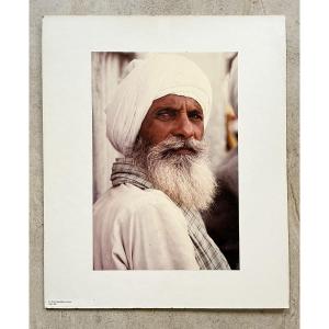 Large Original Photograph - Dilip Mehta - Sikh Indian