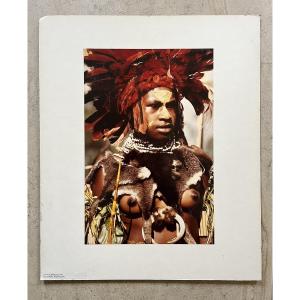 Large Original Photograph - Mr. Macintyre - Papua New Guinea