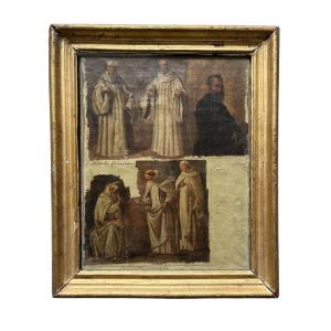 Oil On Canvas - Study After The Old Masters - Prix De Rome - Circa 1830