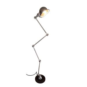 Large Vintage Jielde Floor Lamp - 4 Arms - Jean-louis Domecq - Circa 1960