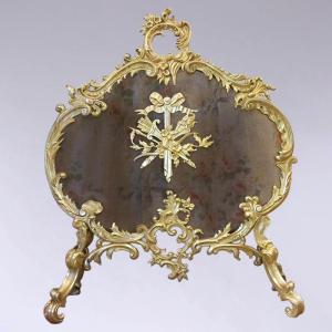 Louis XV Style Fire Screen