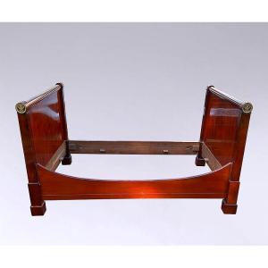 Mahogany Empire Bed