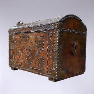 Studded Leather Trunk 