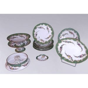Paris Porcelain Dessert Service 