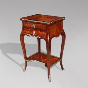 Dressing Table Or Small Louis XV Style Vanity