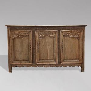 Buffet Enfilade In Bleached Oak 18th Century