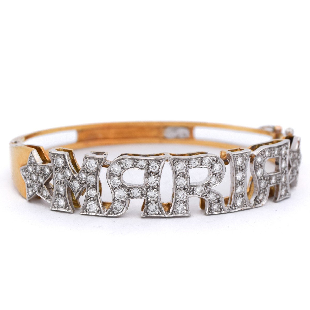 Bracciale Vintage in Oro 18 Carati e Diamanti “Maria”       BR106 (05149)