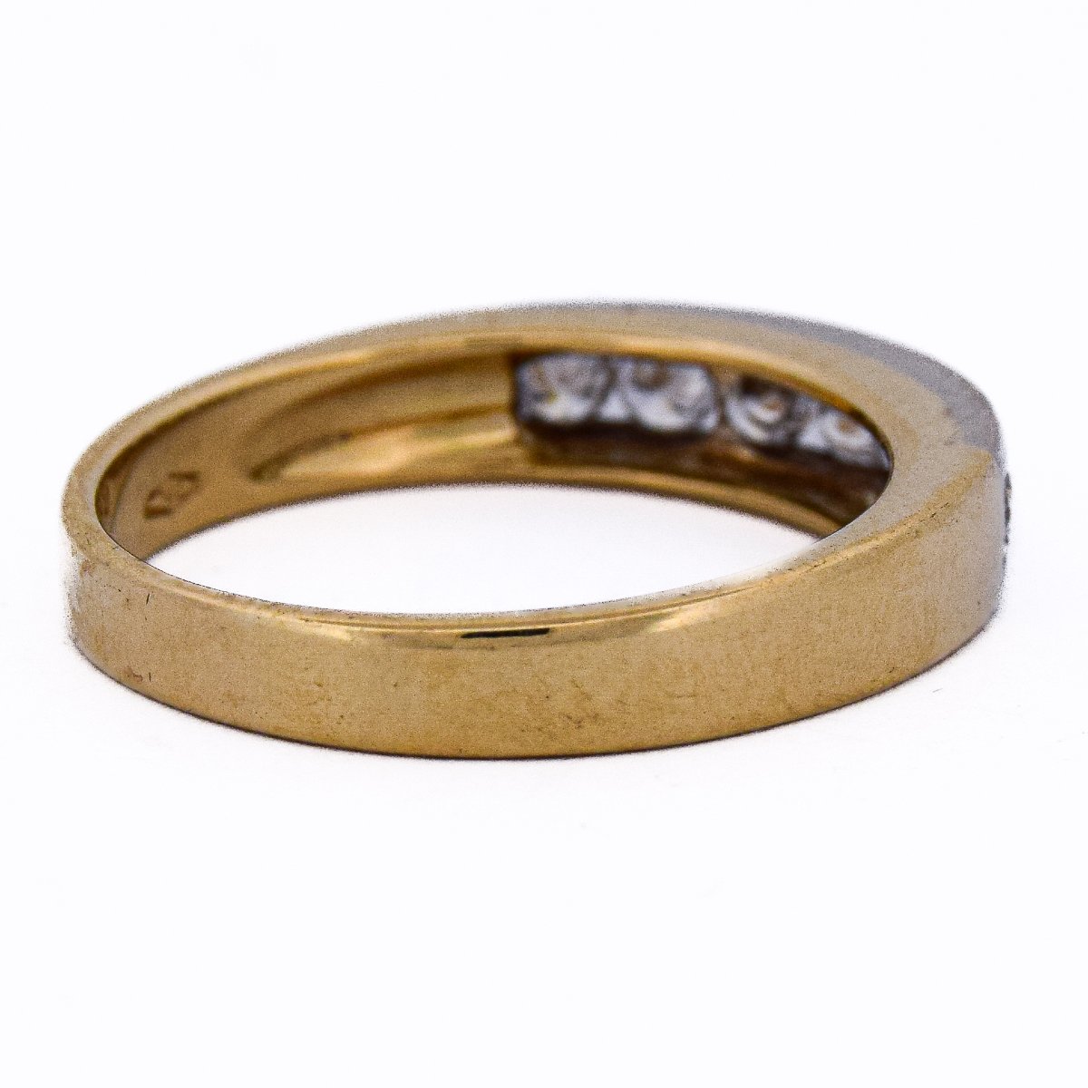 Anello in oro 18 kt con diamanti taglio antico    AN488 112-362 (0089)-photo-4