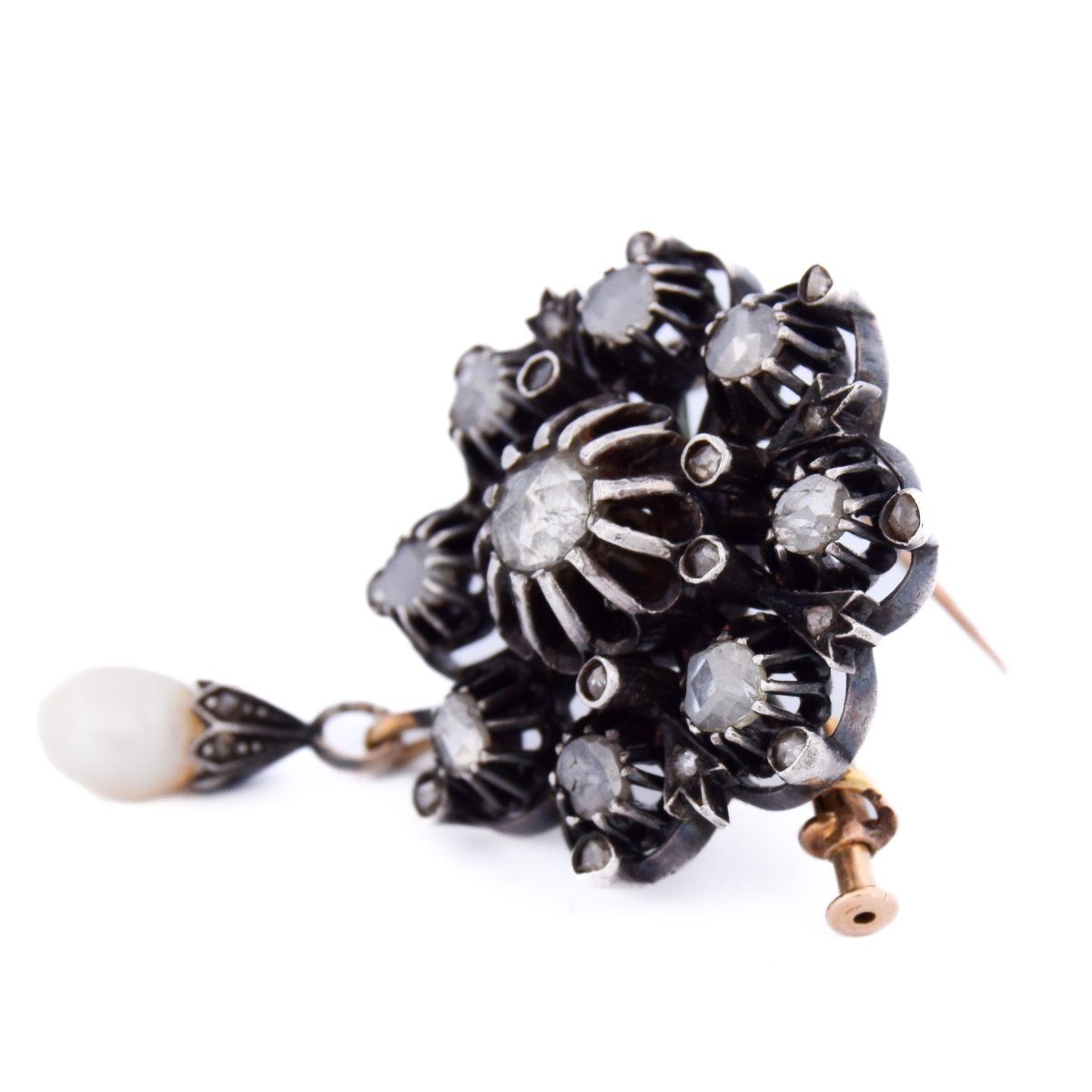 Spilla vittoriana diamanti  SP42 116-61 (0079)-photo-2