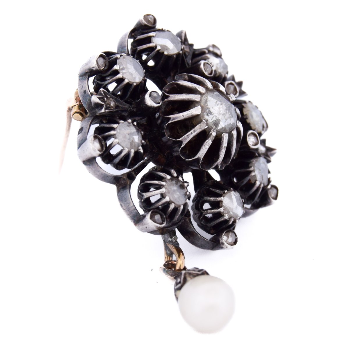 Spilla vittoriana diamanti  SP42 116-61 (0079)-photo-4