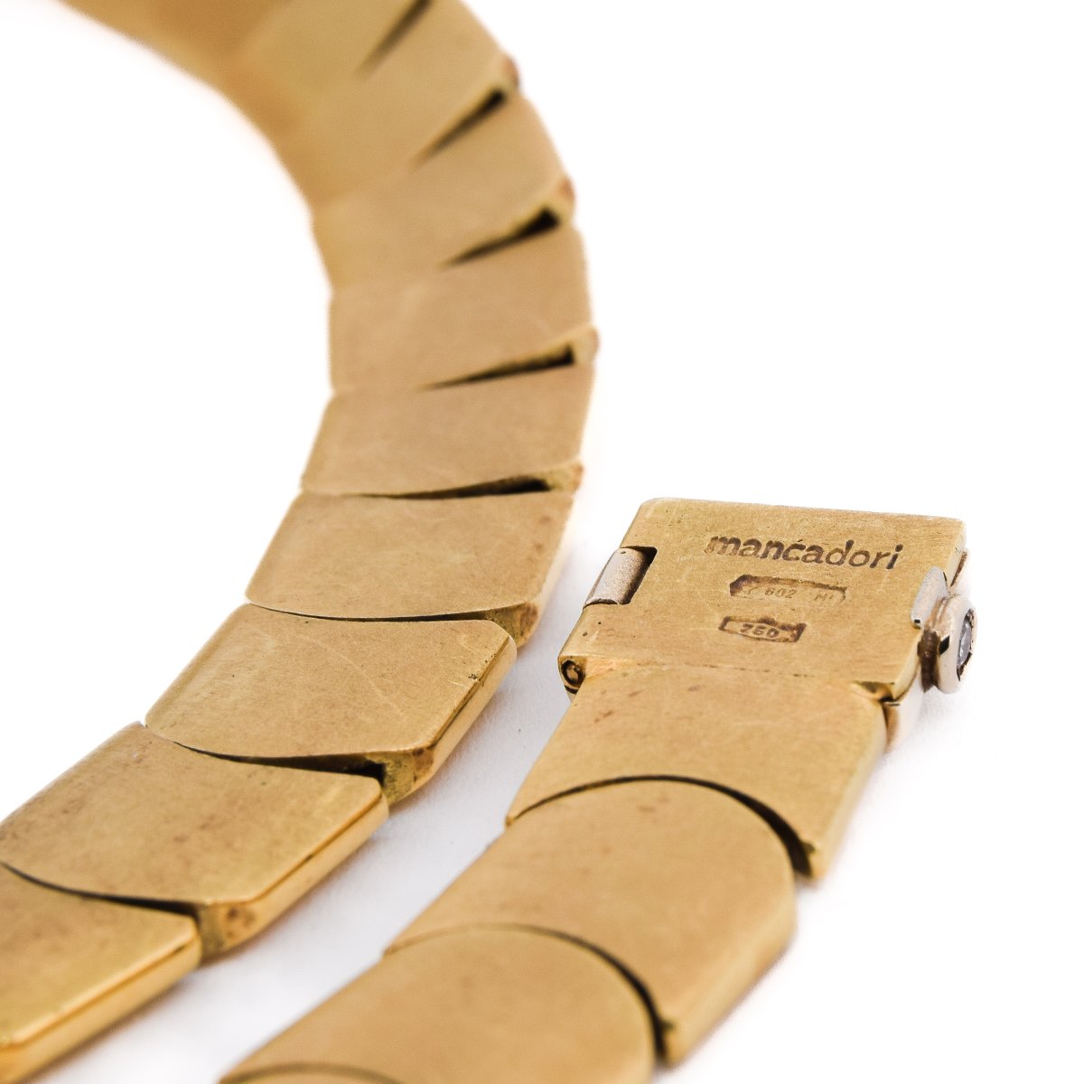 Collana Mancadori Oro Giallo 18kt Tormalina Peridoti Diamanti (CL103)-photo-1