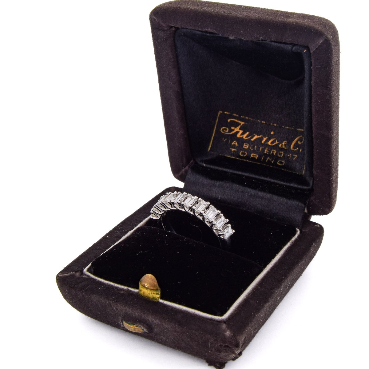 Mezza Veretta Oro 18kt Diamanti 0,70 Carati   AN362 (0079)-photo-5