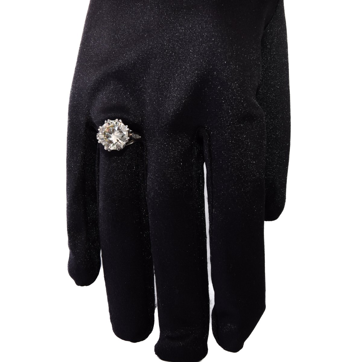 Anello Solitario Retrò Diamante 3,01 Carati Platino   AN279 (000419)-photo-8