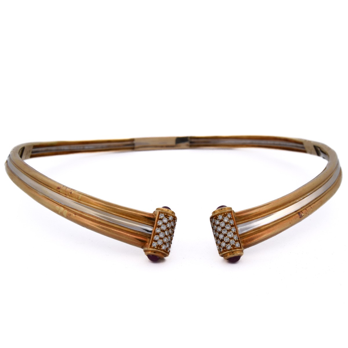 Collana Piaget Oro 18kt Diamanti e Rubini    CL107 128-52 (135009)