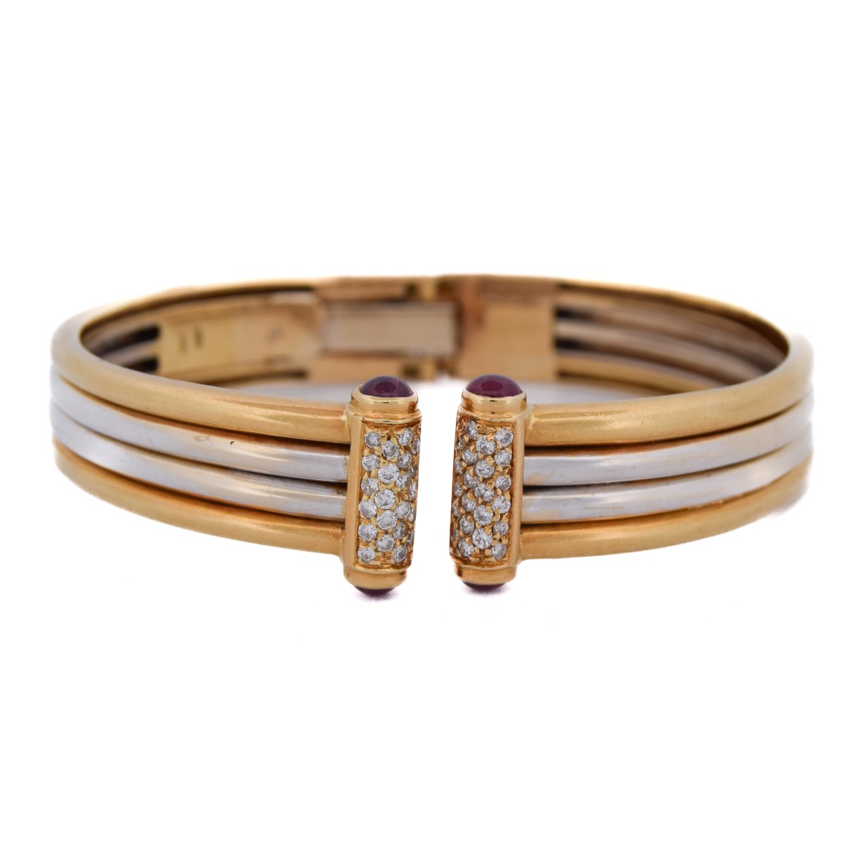 Bracciale Piaget Oro 18kt Diamanti e Rubini    BR107 114-66 (00549)