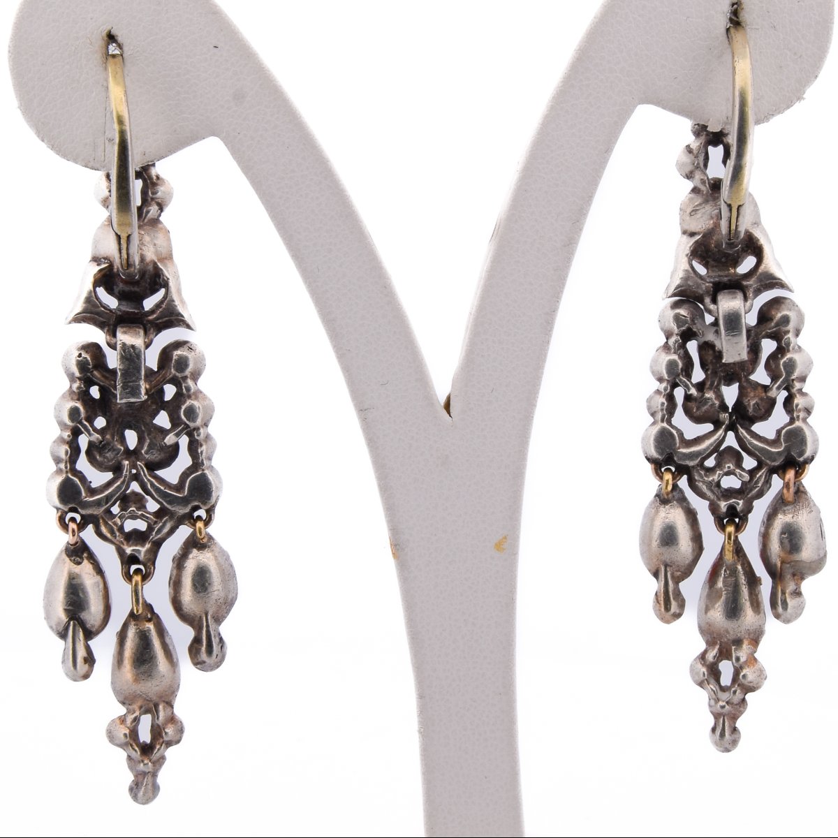 Orecchini Georgiani in Oro 12 KT e Corniola    OR86 107-72 (00519)-photo-4