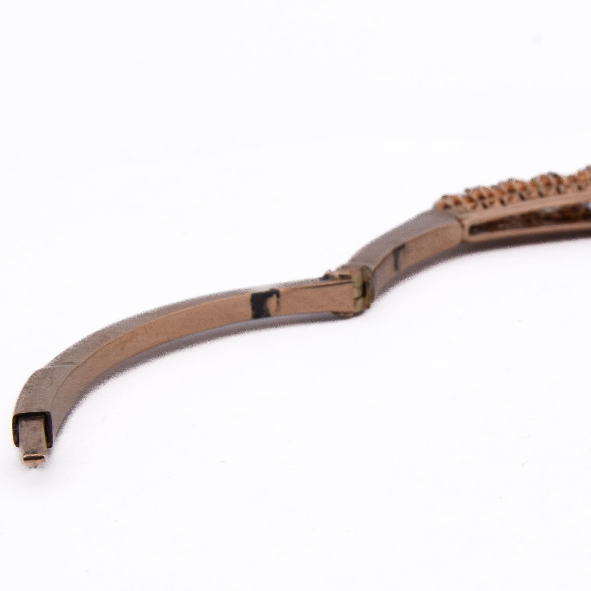 Bracciale Vittoriano in Oro Rosa e Diamanti Old Cut    BR134 114-79 (00439)-photo-1