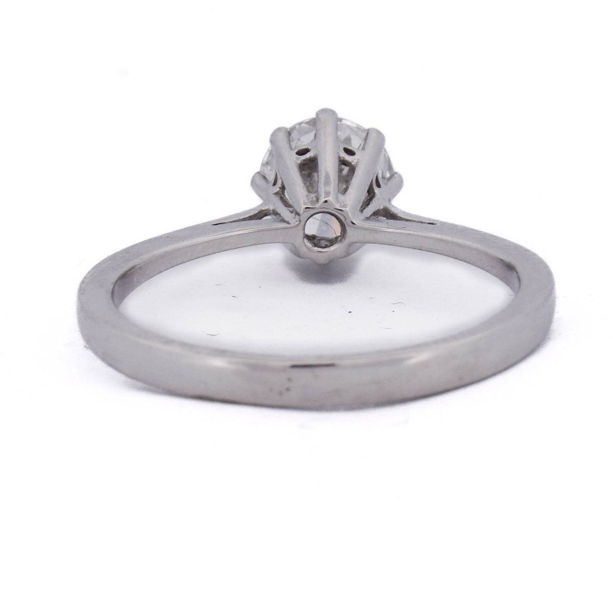 Anello Solitario Contemporaneo in Oro Bianco 18 Kt con Diamante da 0,70 Ct  AN180 112-228-photo-1