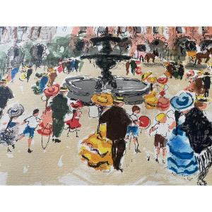 Urban Huchet Lithograph