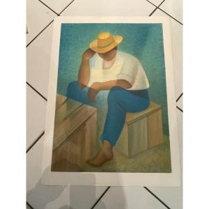 Rest In Blue By Louis Toffoli