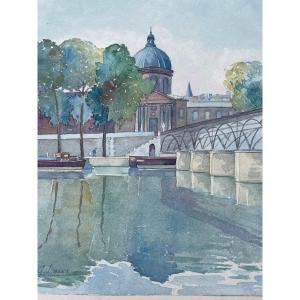 The Seine And Its Bridges In Paris