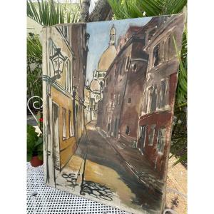 Alley In Montmartre