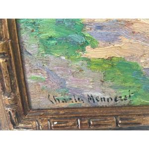 Breton Coastline By Charles Menneret