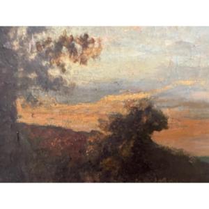 Seascape By Louis Auguste Auguin