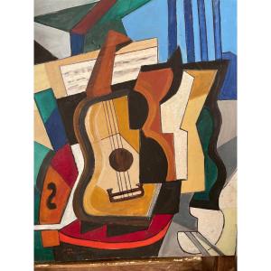 Serra Cubist Painting