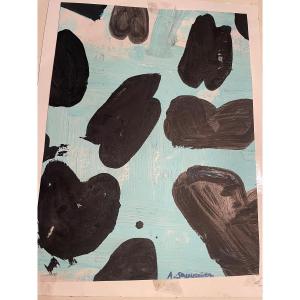 Abstract Oil By Sauvenier