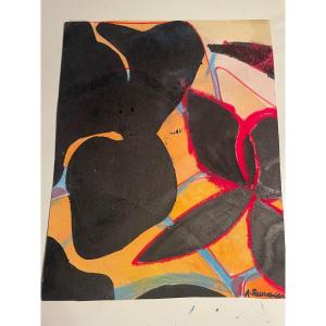 Abstract Oil By Sauvenier