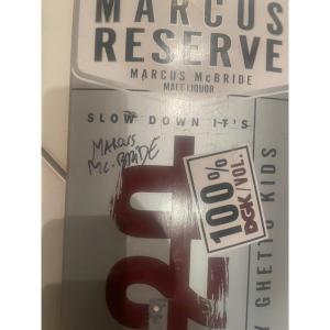 Ghetto Dgk Skateboard Signed Marcus Mc Bride 