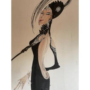 Fashion Gouache Maria Pacome