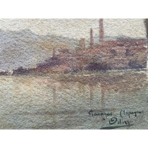 Watercolor By Blanche Odin