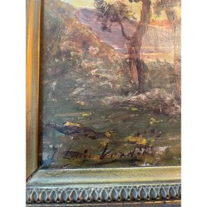 The Two Oaks By Jean Louis Verdier 