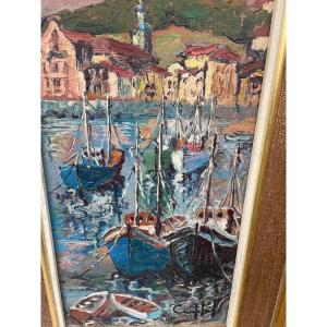 Boats In Ciboure 