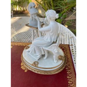 Allegory Biscuit With Sculpture 