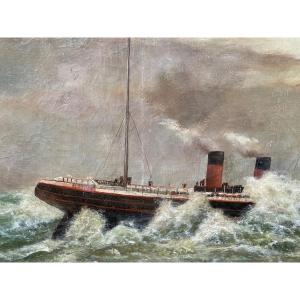 Steamboat In Storm