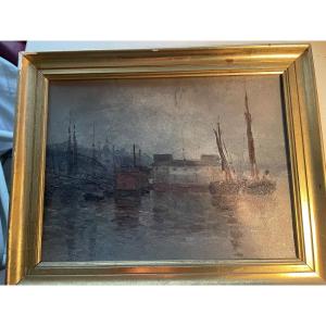 Pair Of Paintings By Courregelongue