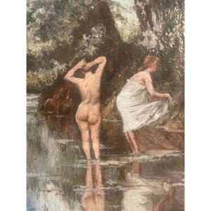 Bathers On The River