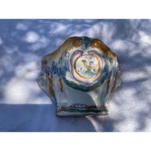 18th Century Faience Flowerpot 